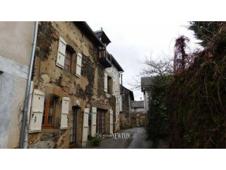 Correze. Donzenac. Stone medieval town..