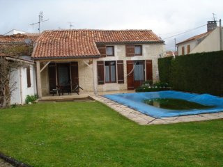 Small Stone House With Garden And..