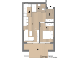 PROJEKT JAHORINA - zgrada E apartman 30, 4. kat