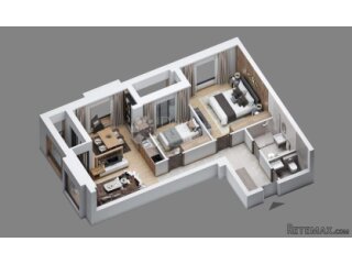 PROJEKT JAHORINA - zgrada E apartman 44, 6. kat