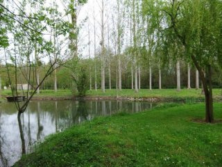 Farmhouse with Outbuildings, Pond and..