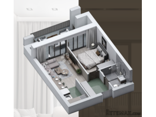 PROJEKT JAHORINA - zgrada D apartman 80, potkrovlje