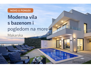 Vila s bazenom i pogledom na more