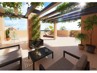 Fantastic third floor apartment in Villamartin. The house..