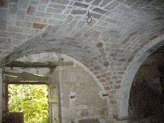 Old water mill with fabulous vaultings