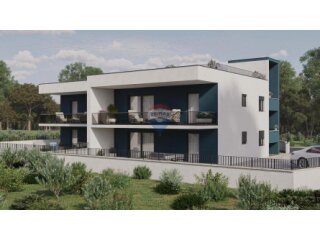 Istra, Novigrad - Dvosoban stan u novogradnji prizemlje