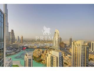 Penthouse with stunning views of Burj..
