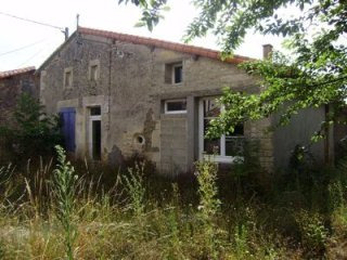 Stone House With Outbuildings To..