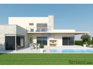 ISTRA, VIŠNJAN MODERNA KUĆA U IZGRADNJI