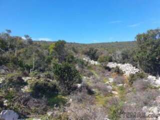 Veli Lošinj - Poljoprivredni teren s pogledom na more