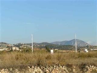 Grondstuk in Moraira
