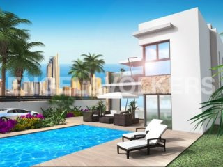 New Villas With Sea Views In Finestrat