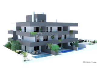 Trosoban stan s krovnom terasom novogradnja Nin