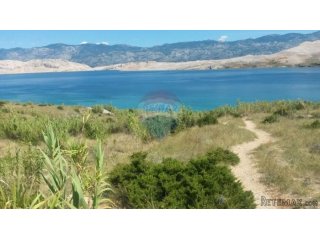 PAG , Građevinski teren 100m od mora