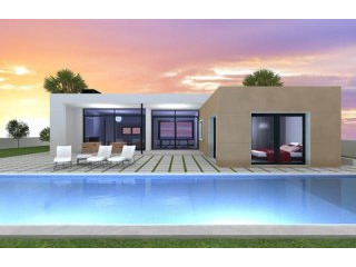 New modern 3-bedroom villa on one level..