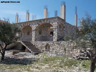 Traditional stone villa under..