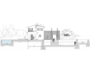 Projected country house in Santa Maria..