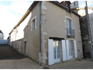 Character townhouse on church square in..