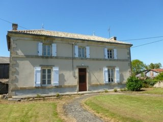 Detached Stone House With Outbuildings