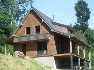 Wooden House with Panoramic Views