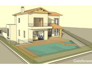 Building Plot With Project For A 4 Bed..
