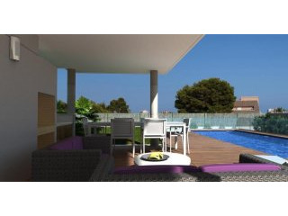 Modern Luxury Villa under construction..