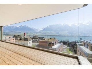 FANTASTIC PANORAMIC VIEW ABOVE THE LAKE
