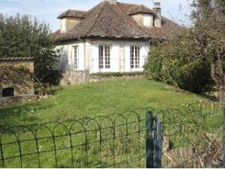 Stone Perigourdine House In A Small And..