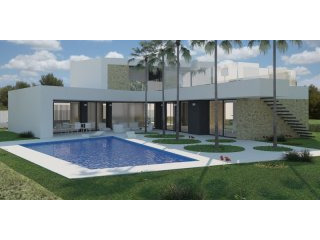 Modern design detached villa in Moraira