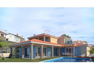 Istra,Villa u izgradnji u Momjanu