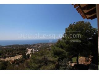 Villa mit Meerblick und auf Moraira
