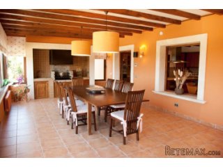 The finca/country home has a generous living area of 743 m2..