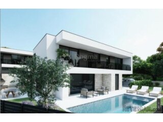 Prekrasna Villa u izgradnji VALTURA (ROH BAU)