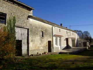 Stone House With Outbuildngs