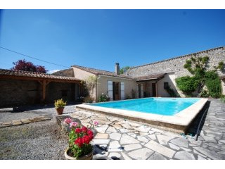 Secluded restored farmhouse with a..
