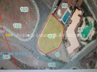 834m2 Residential Plot in Latsia