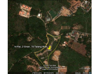 Chalong Hillside Land Plot on Big..