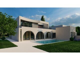 Kaštelir: Nova moderna dvojna vila divnog pogleda prema moru