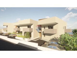 Istra, Umag - građevinsko zemljište, projekt za 4 kuće, 200