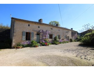 Pretty Stone House With Attached..