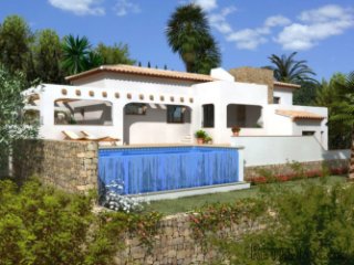 South oriented, modern new construction villa with private..