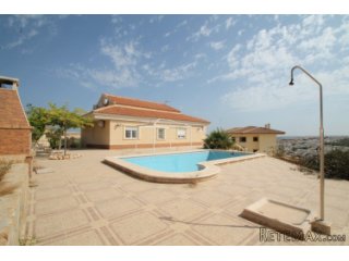 At the edge of a luxury villa district in La Marina we find..