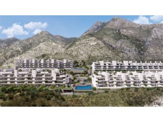 This residential is located on a hill above the town of..
