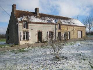 French Longere in the Countryside