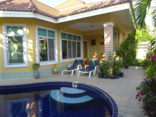 3 bedroom pool house in secure village..
