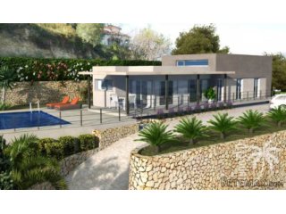 Located on superb plot of 860m2 with panoramic views over..