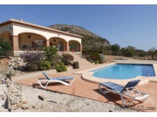 A very private, south facing luxury detached villa for sale..