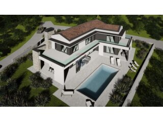 Istra, Rakalj, moderna vila s bazenom