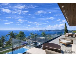 OPATIJA - POBRI, penthouse s pogledom na more i 2 parkirna..