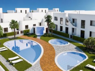 Los apartamentos están ubicadas en un complejo residencial..